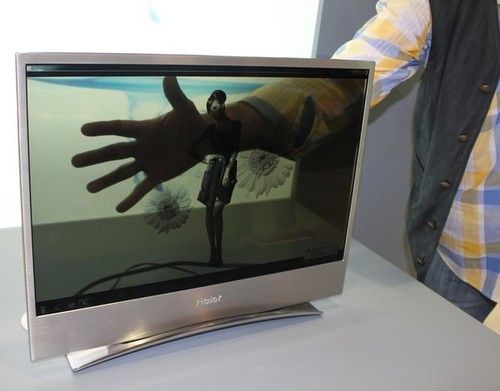 透明电视惊艳全场 海尔新品亮相IFA展